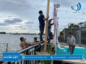 quy trình thi công backdrop