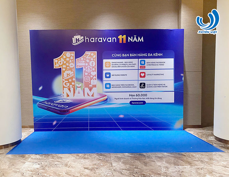 backdrop sự kiện công ty