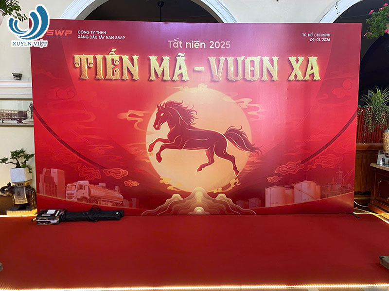 backdrop tất niên